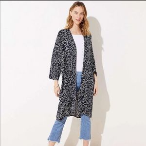 FLORAL DUSTER KIMONO XS/S
